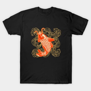 Leaping Koi Fish 2 T-Shirt